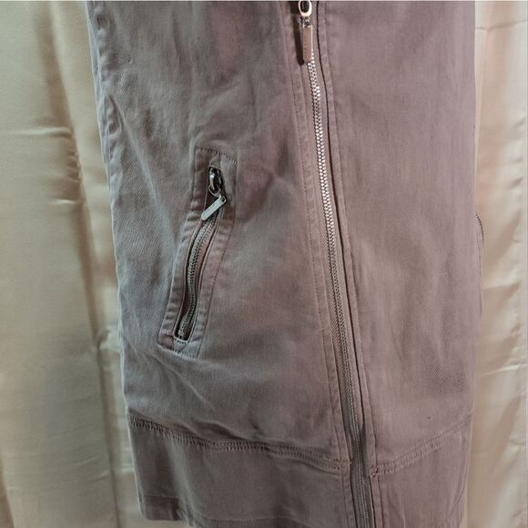 Max Jeans Sleeveless Moto Zippered Vest, New Size Small - Picture 2 of 11